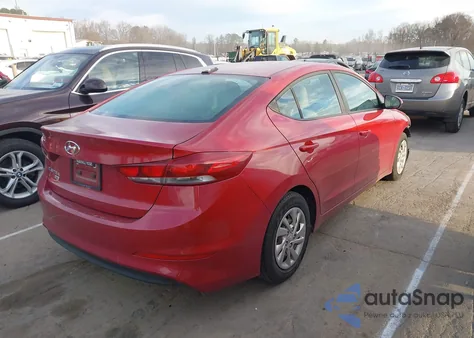 2017 Hyundai Elantra Se from USA, damaged, VIN KMHD74LF2HU109421